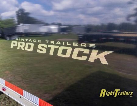 New 8.5x34 Vintage Pro Stock Series Race Trailer P834