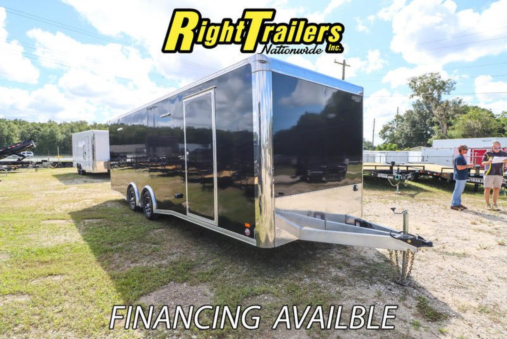 New 2022 8.5x24 Bravo Race Trailer SSA8524TA3