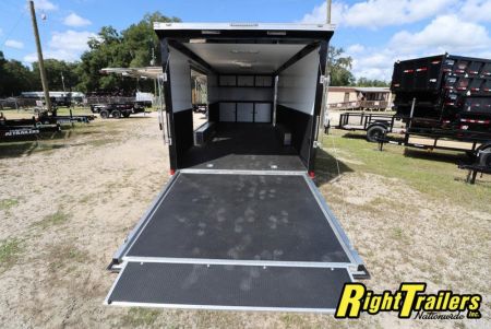 New 2022 8.5x24 Bravo Race Trailer SSA8524TA3
