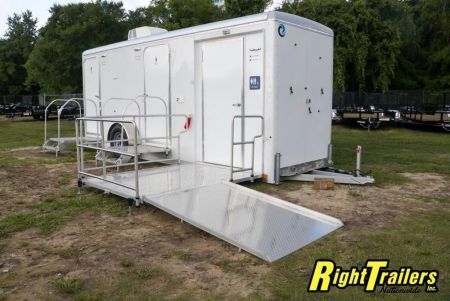 Used 2022 2022 ULTRA LAV 3 STALL RESTROOM TRAILER WC20-ADA-2
