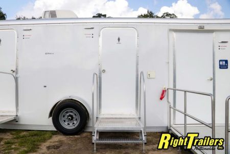Used 2022 2022 ULTRA LAV 3 STALL RESTROOM TRAILER WC20-ADA-2