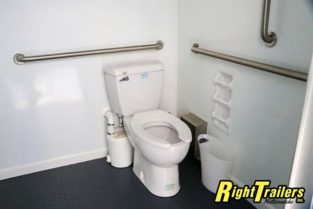 Used 2022 2022 ULTRA LAV 3 STALL RESTROOM TRAILER WC20-ADA-2