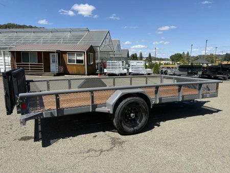New 2025 DIAMOND C TRAILERS PSA106 14' X 83" 6K CEMENT GRAY Utility Trailer
