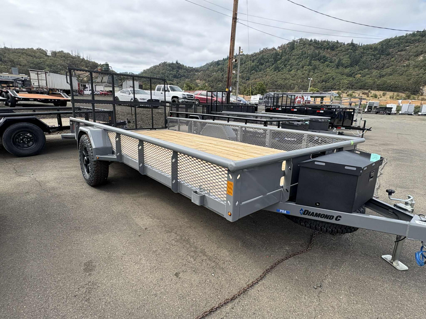 New 2025 Diamond C Trailers PSA135 Venture Package 83" X 14' Utility Trailer