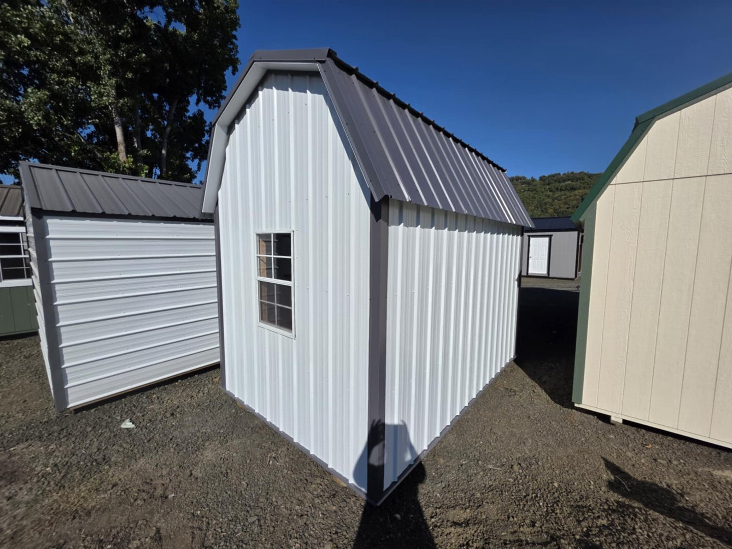 New 2025 OLD HICKORY WLBX 8X12 METAL SIDING BARN