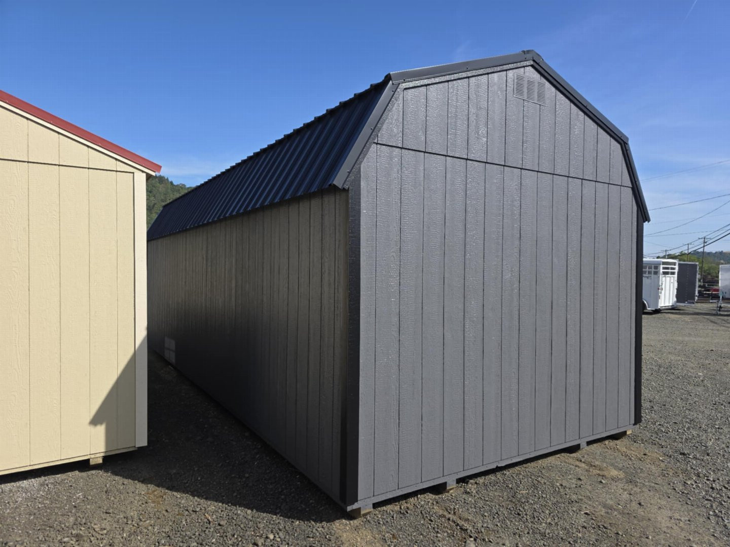 New SALE! 20% OFF! 2025 Old Hickory 12x28 WLCPHX CENTER PORCH PACKAGE BARN SHED