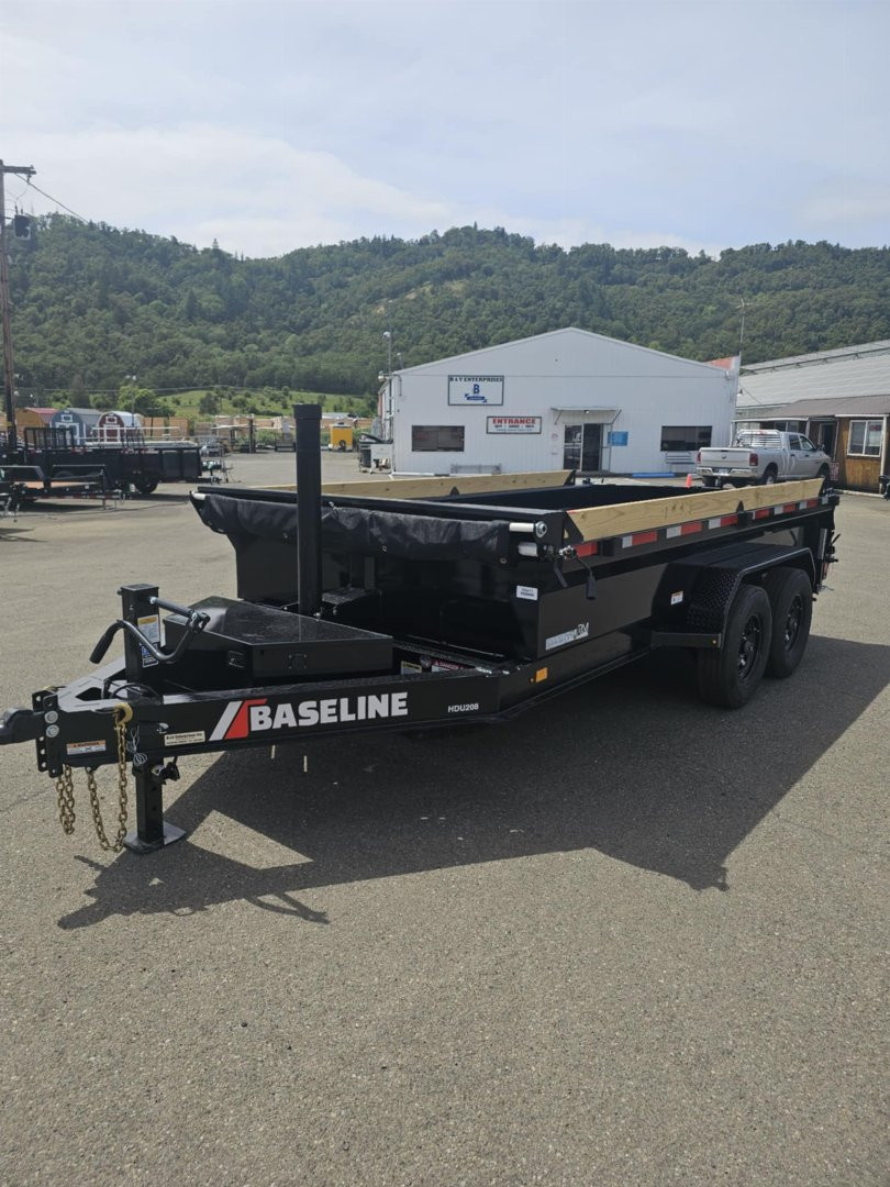 New SALE! DUMP TRAILER 2025 Baseline DIAMOND C HDU208 16000 GVWR 82" X 14'