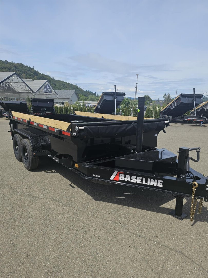 New SALE! DUMP TRAILER 2025 Baseline DIAMOND C HDU208 16000 GVWR 82" X 14'