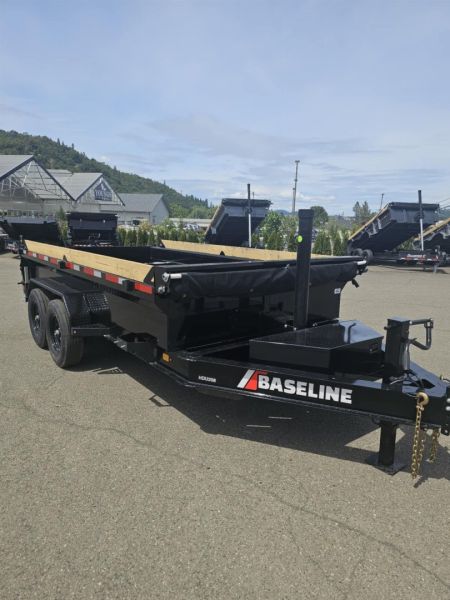 New SALE! DUMP TRAILER 2025 Baseline DIAMOND C HDU208 16000 GVWR 82" X 14'