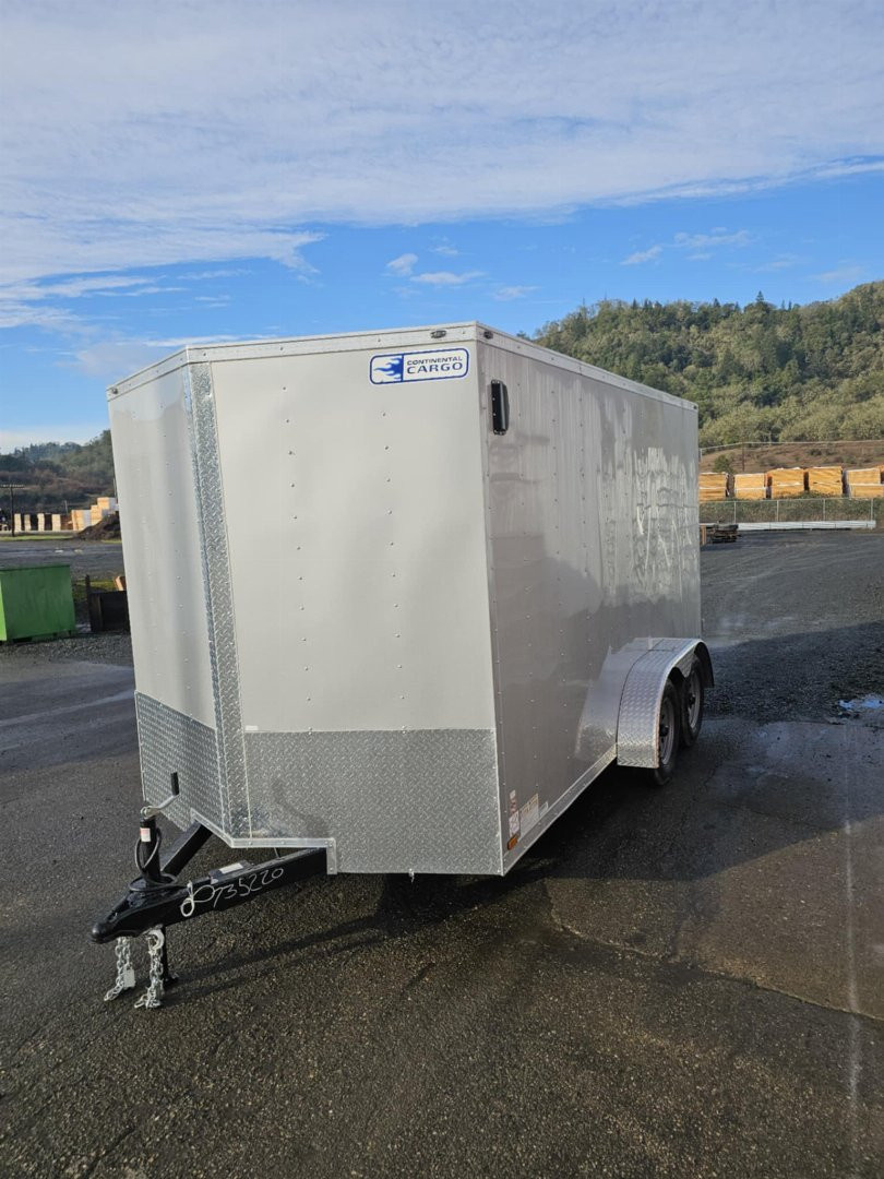 New SALE! ENCLOSED CARGO 2025 CONTINENTAL VHW714TA2 7x14 DIAMOND ICE
