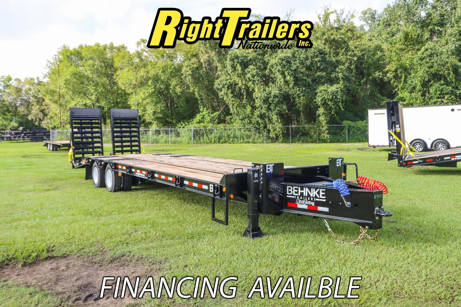New Behnke 8.5x31 Deckover Equipment Trailer Equipment Trailer