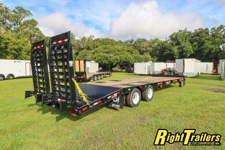 New Behnke 8.5x31 Deckover Equipment Trailer Equipment Trailer