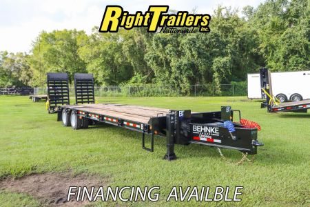New Behnke 8.5x31 Deckover Equipment Trailer Equipment Trailer