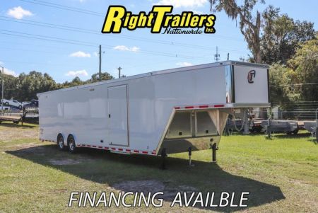 New 8.5X40 INTECH ALL ALUMINUM TAPERED NOSE GOOSENECK