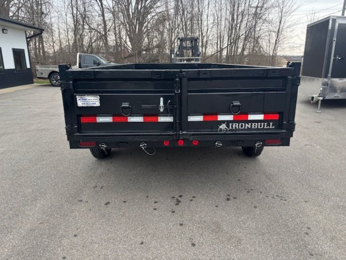 New 2025 Iron Bull DTB 7x16 14K Dump Trailer