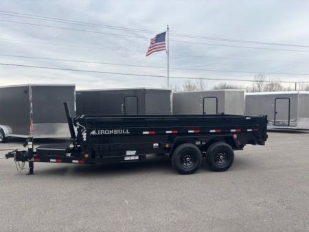 New 2025 Iron Bull DTB 7x16 14K Dump Trailer