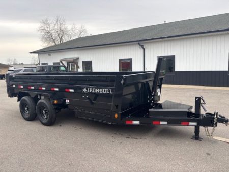 New 2025 Iron Bull DTB 7x16 14K Dump Trailer