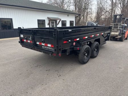 New 2025 Iron Bull DTB 7x16 14K Dump Trailer