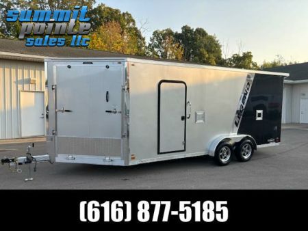 New 2025 Legend Trailers 7.5X23ETA35 All Aluminum  Snowmobile Trailer