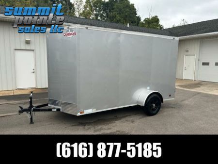 New 2025 Cargo Mate 6x12 V-Nose Ramp Door Extra Height  Cargo / Enclosed Trailer