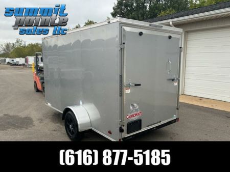New 2025 Cargo Mate 6x12 V-Nose Ramp Door Extra Height  Cargo / Enclosed Trailer