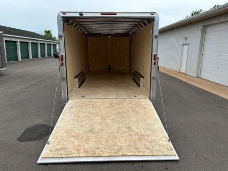 New 2025 Legend Trailers 8X21DVNTA35  All Aluminum Cargo / Enclosed Trailer Ramp Door Extra height