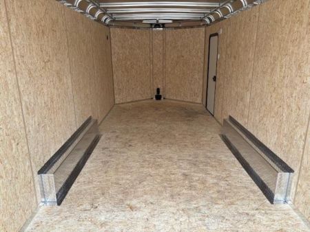 New 2025 Legend Trailers 8X21DVNTA35  All Aluminum Cargo / Enclosed Trailer Ramp Door Extra height
