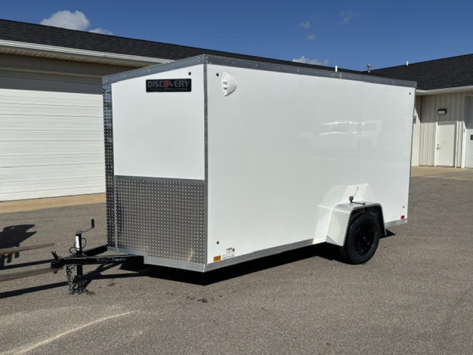 Used 2027 Discovery Trailers 6.5 x 12 Cargo Enclosed Trailer