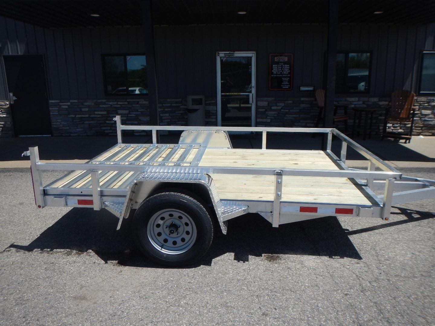 New 2027 Jaxon Fab Werks 7 X 10 Utility Trailer