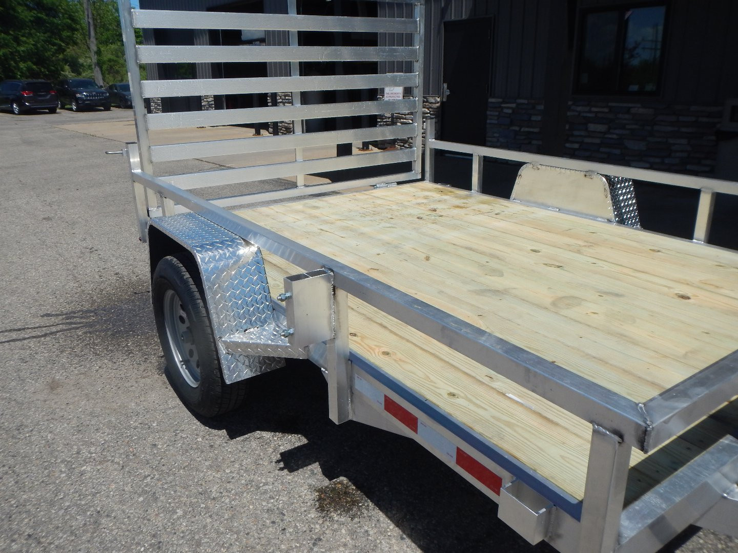 New 2027 Jaxon Fab Werks 7 X 10 Utility Trailer