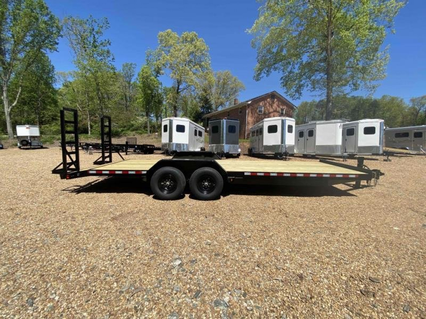 New Nolan Manufacturing 7x20' 14K Open Equipment Trailer