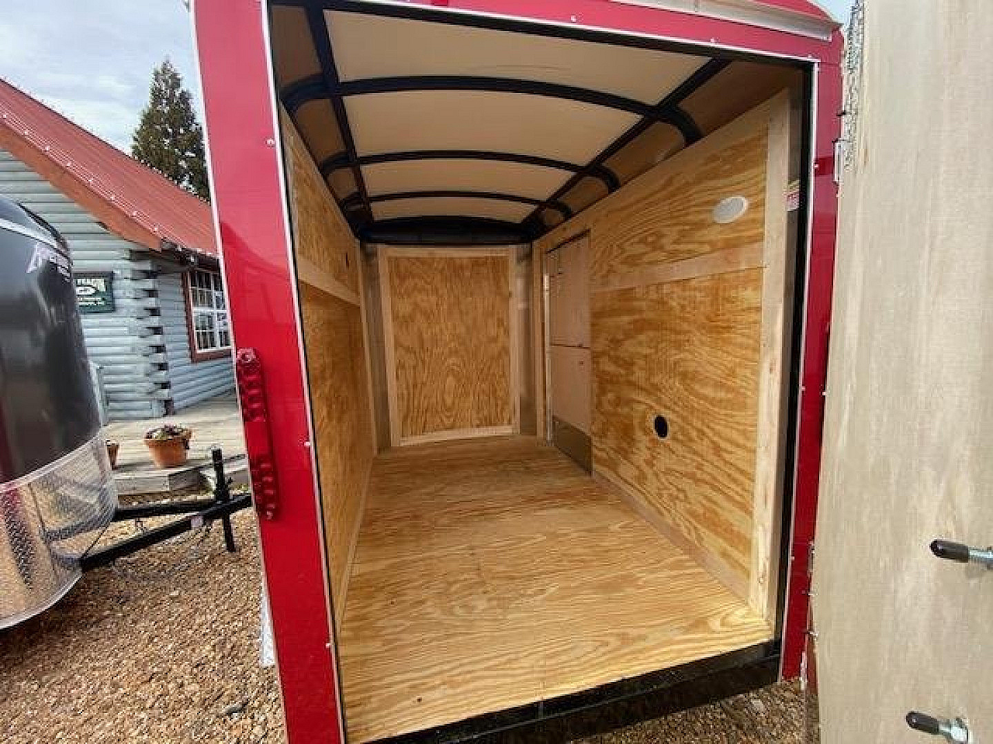 New 2027 Homesteader 5X8 Cargo / Enclosed Trailer w/ Rear Swing Door