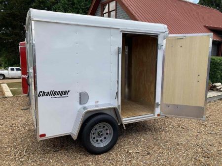 New 2027 Homesteader 5X8 Cargo / Enclosed Trailer w/ Rear Swing Door