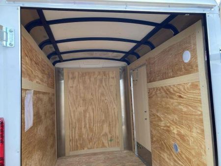 New 2027 Homesteader 5X8 Cargo / Enclosed Trailer w/ Rear Swing Door