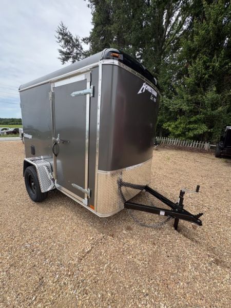 New 2027 Homesteader 5X8 Cargo / Enclosed Trailer w/ Rear Swing Door
