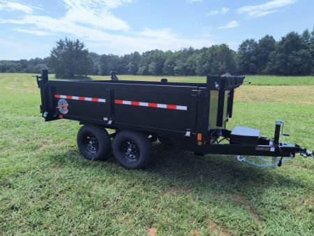 New 2026 Homesteader Trailer 6X10 10K Deckover Dump Trailer