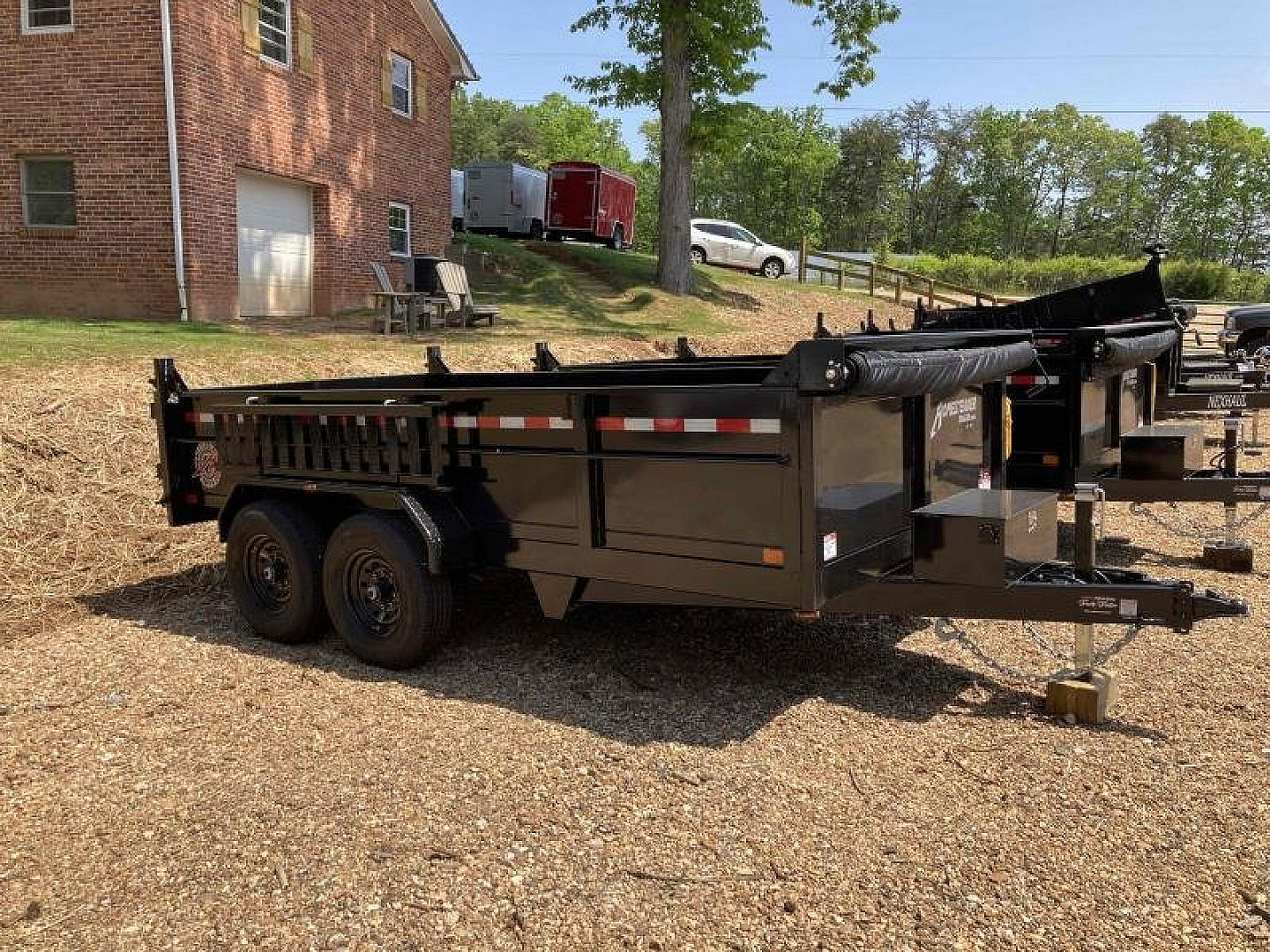 New 2026 Homesteader 7X14 14K Low Pro Dump Trailer