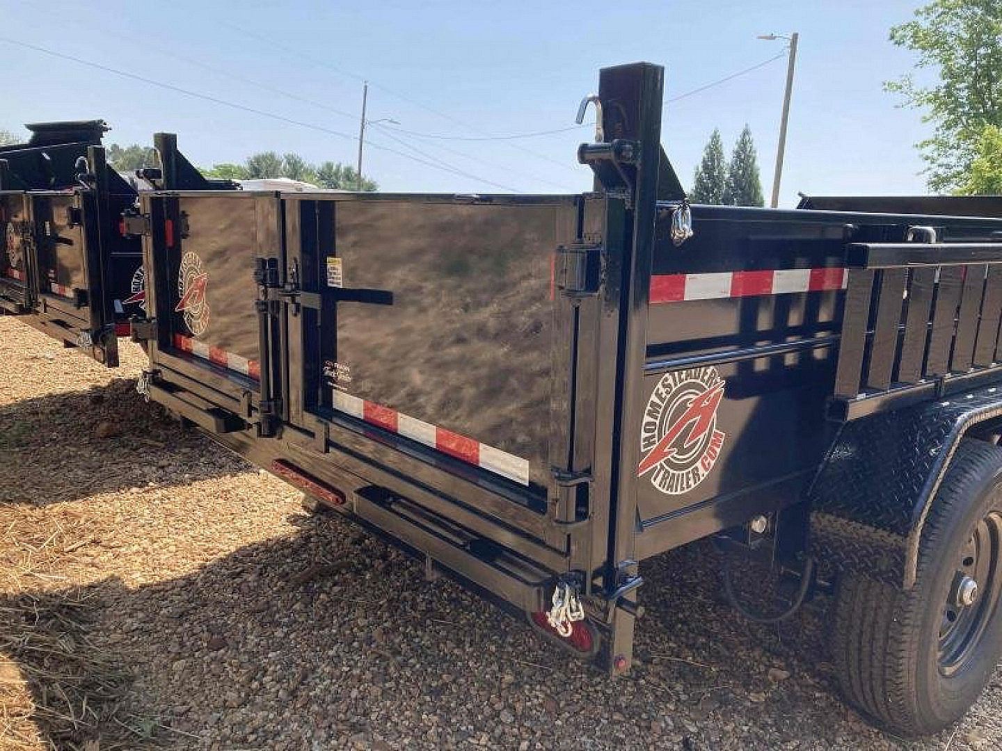 New 2026 Homesteader 7X14 14K Low Pro Dump Trailer