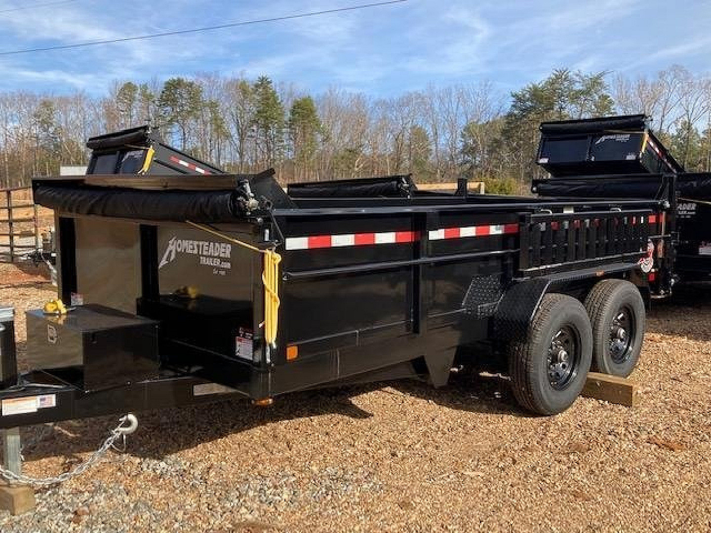 New 2026 Homesteader 7X14 14K Low Pro Dump Trailer