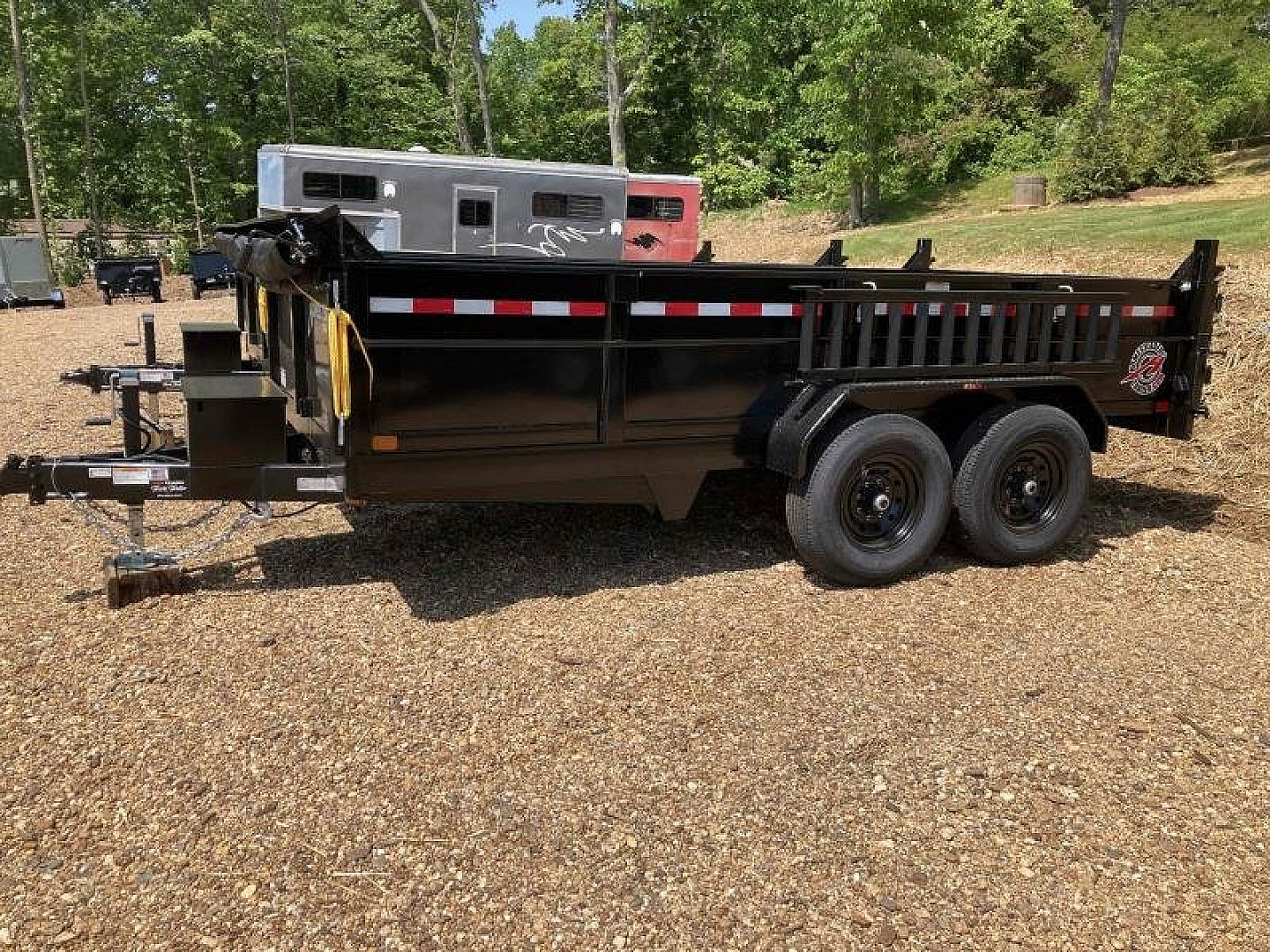 New 2026 Homesteader 7X14 14K Low Pro Dump Trailer
