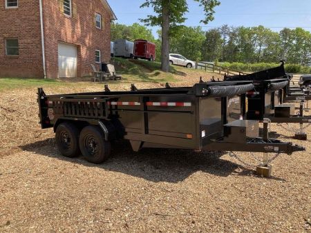 New 2026 Homesteader 7X14 14K Low Pro Dump Trailer