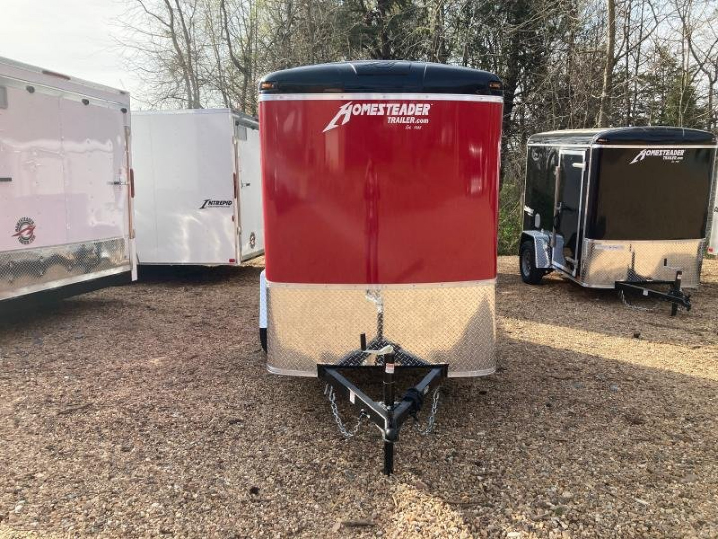 New 2027 Homesteader 508CS Cargo / Enclosed Trailer w/ Rear Ramp