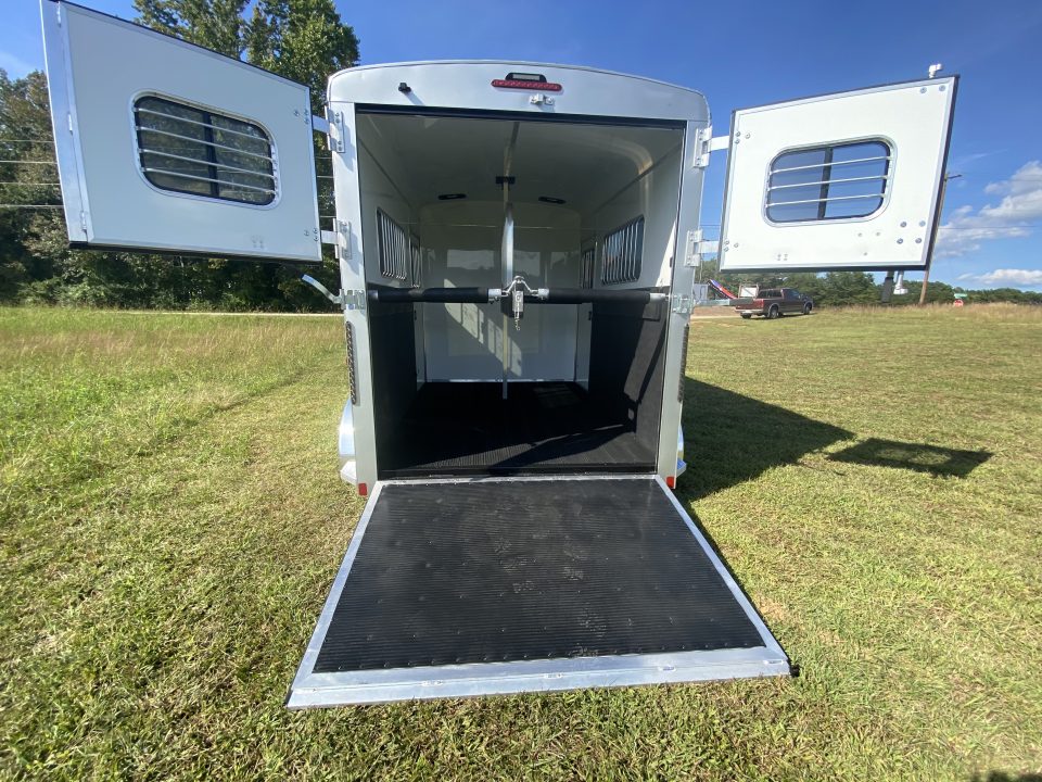 New 2027 Homesteader 2 Horse Direct Load Warmblood Horse Trailer