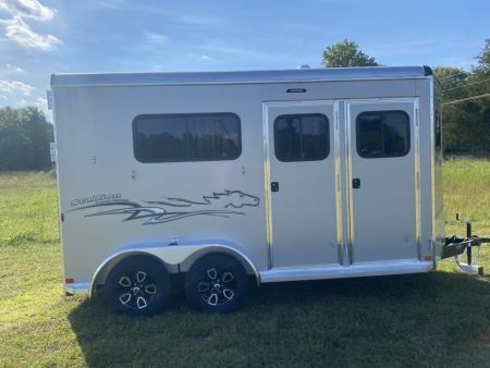 New 2027 Homesteader 2 Horse Direct Load Warmblood Horse Trailer
