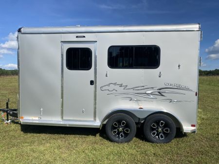 New 2027 Homesteader 2 Horse Direct Load Warmblood Horse Trailer