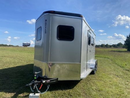 New 2027 Homesteader 2 Horse Direct Load Warmblood Horse Trailer