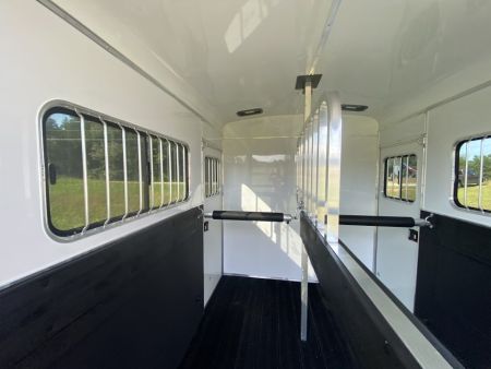 New 2027 Homesteader 2 Horse Direct Load Warmblood Horse Trailer
