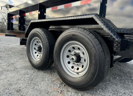 New 2026 Hawke Trailers 7X14 14K Low Pro Dump Trailer