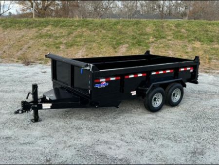 New 2026 Hawke Trailers 7X14 14K Low Pro Dump Trailer