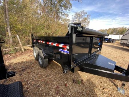 New 2027 Hawke Trailers 7X12 Low Pro Dump Trailer
